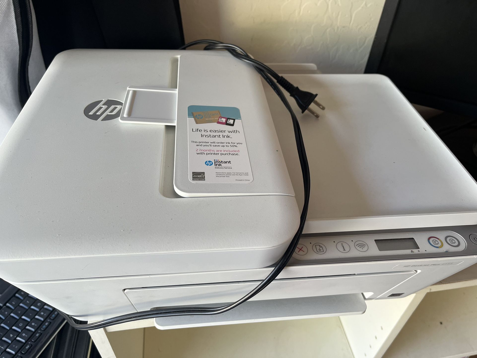 Printer / Computer Screen / Keyboard And Mouse