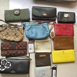 Purses and wallets lot