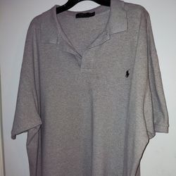 RALPH LAUREN POLO SHIRTS w/Collar,  &  BUNDLE (3) size 3XB, used $35