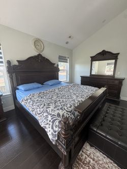 King bed
