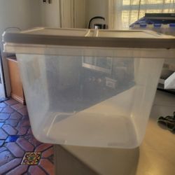 plastic container