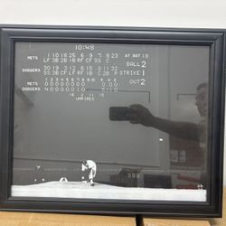 Dodgers Sandy Koufax Perfect Game Framed Photo