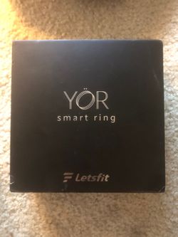 Yor letsfit smart ring brand new