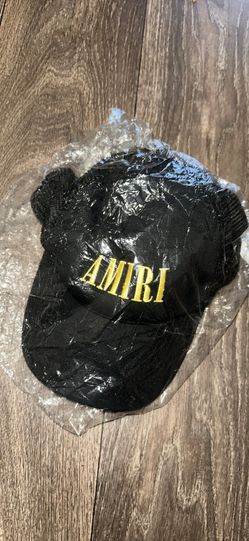 AMIRI Core logo trucker hat Black\yellow