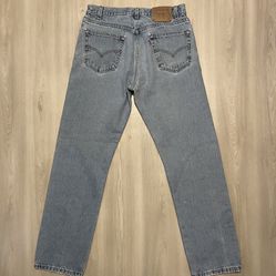 Vintage Levis 505 Made in USA Y2K 2001  Sz 34x32 Fits 33x32