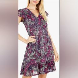 NWT Michael Kors Zinnia Ruched Dress size XS