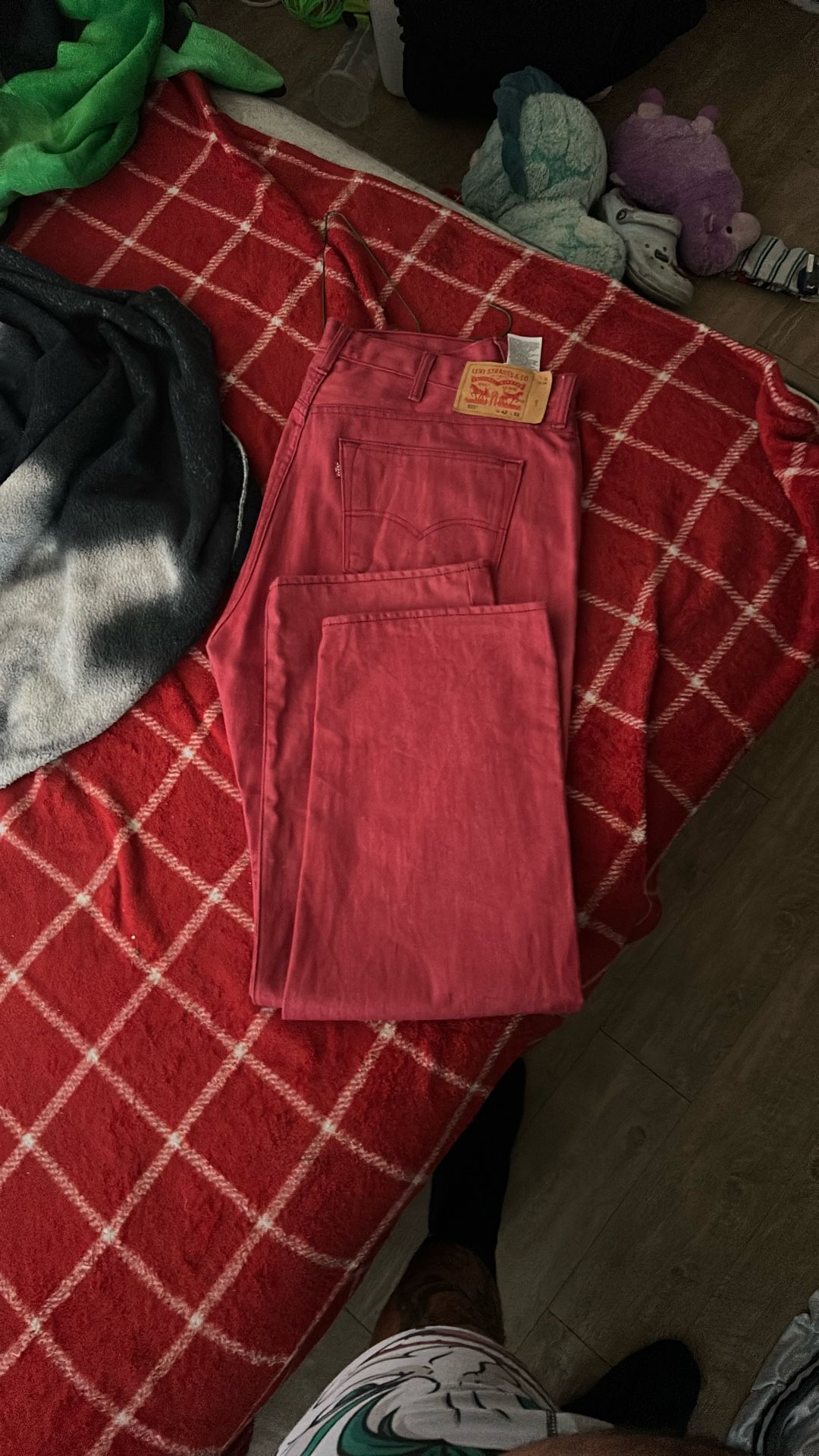 Red Levi’s