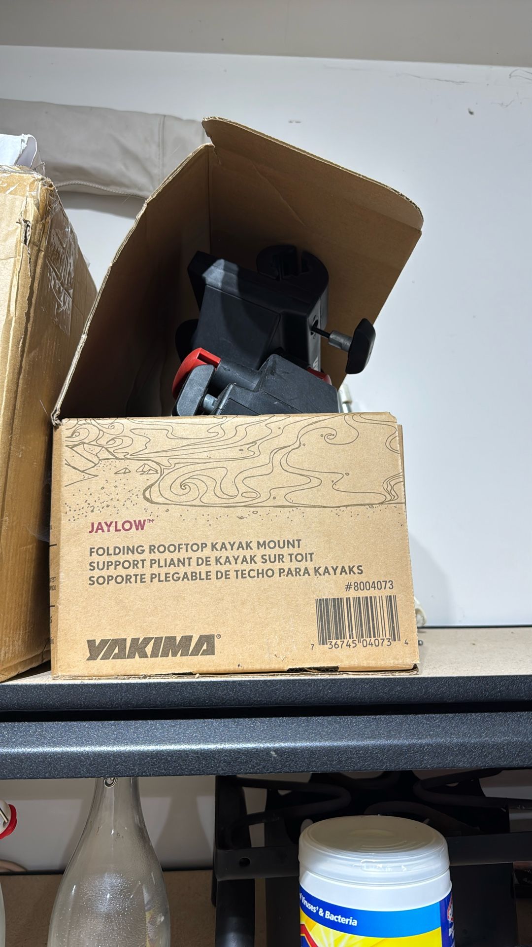 Folding Rooftop Kayak Mount x2