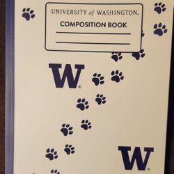 University Of Washington Composition Book