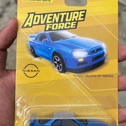 Nissan Skyline R34 Adventure Forces Hotwheels Cars 
