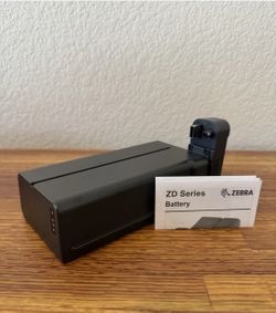 Zebra P1080383-603 battery pack for desktop printers. 