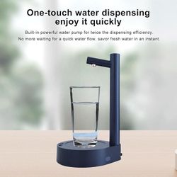 Desktop Water Dispenser  with 7 Levels of Intelligent Quantitative Water for Home Office Outdoor (Black) $9.99 New!