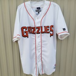 VTG Y2K Fresno Grizzlies Wilson Baseball Jersey