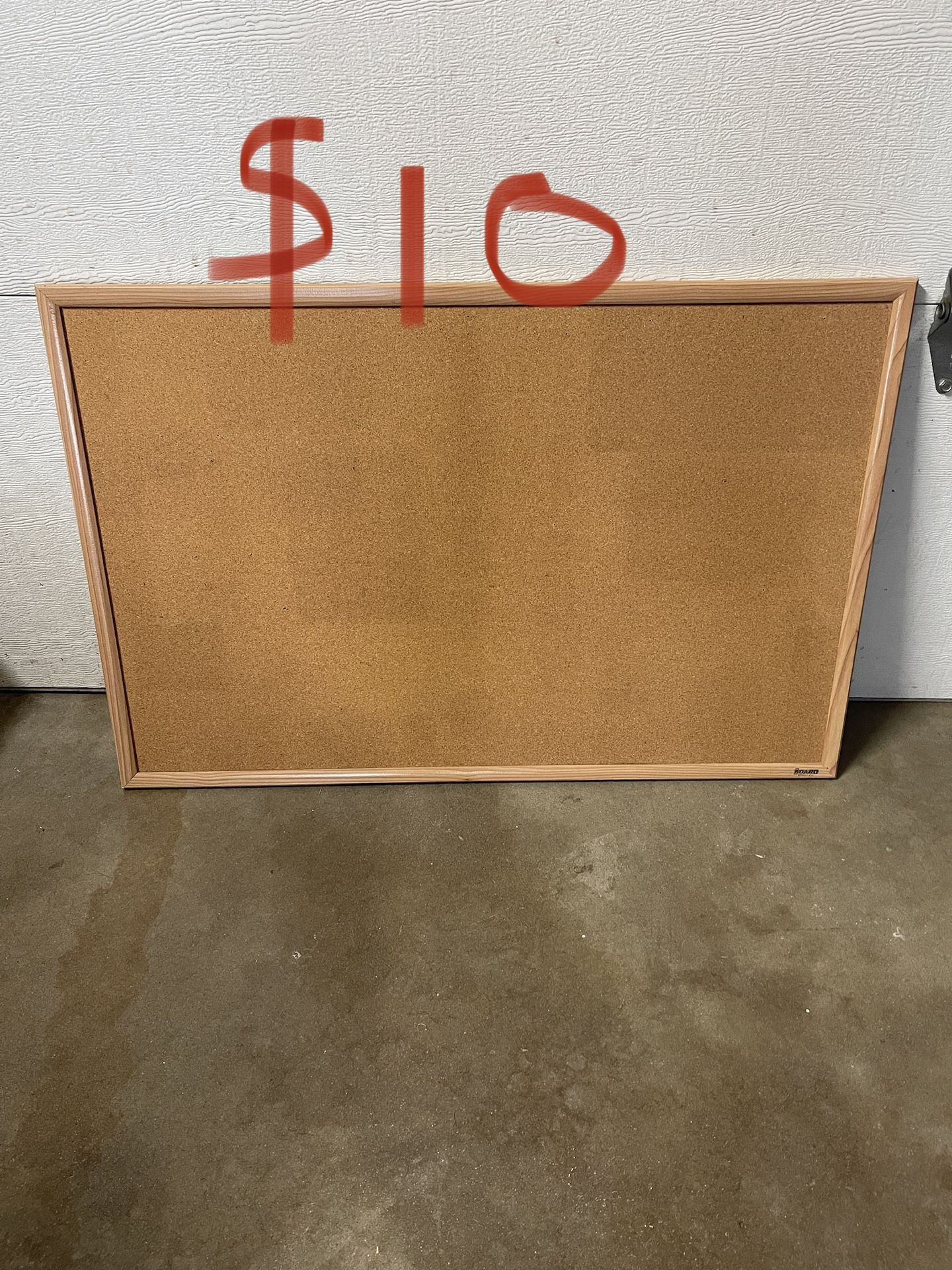 Cork board 35 Inch Wide By 23 Inch Long