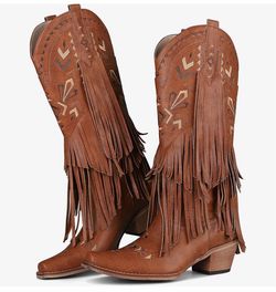 Women's Cowgirl Boots Size 7.5 ✨new✨