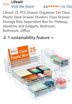 Drawer Organizer Set - 25 pieces