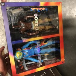 Travis Scott Cactus Jack Fortnite 12” Action Figure Duo Set