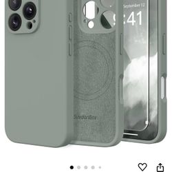 New In Box Magnetic for iPhone 16Pro 6.3”Case,Compatible with MagSafe[Full Camera Protection][2Screen Protectors]Silicone Shockproof Protective/Calke 