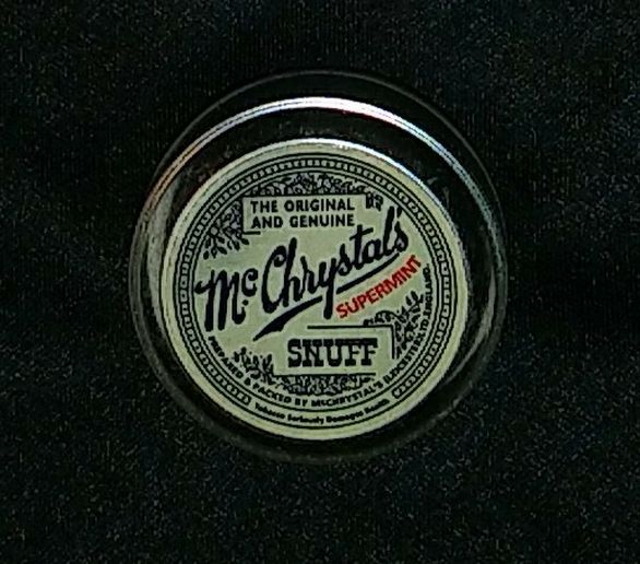 Mc Chrystal's 1926 Snuff Can