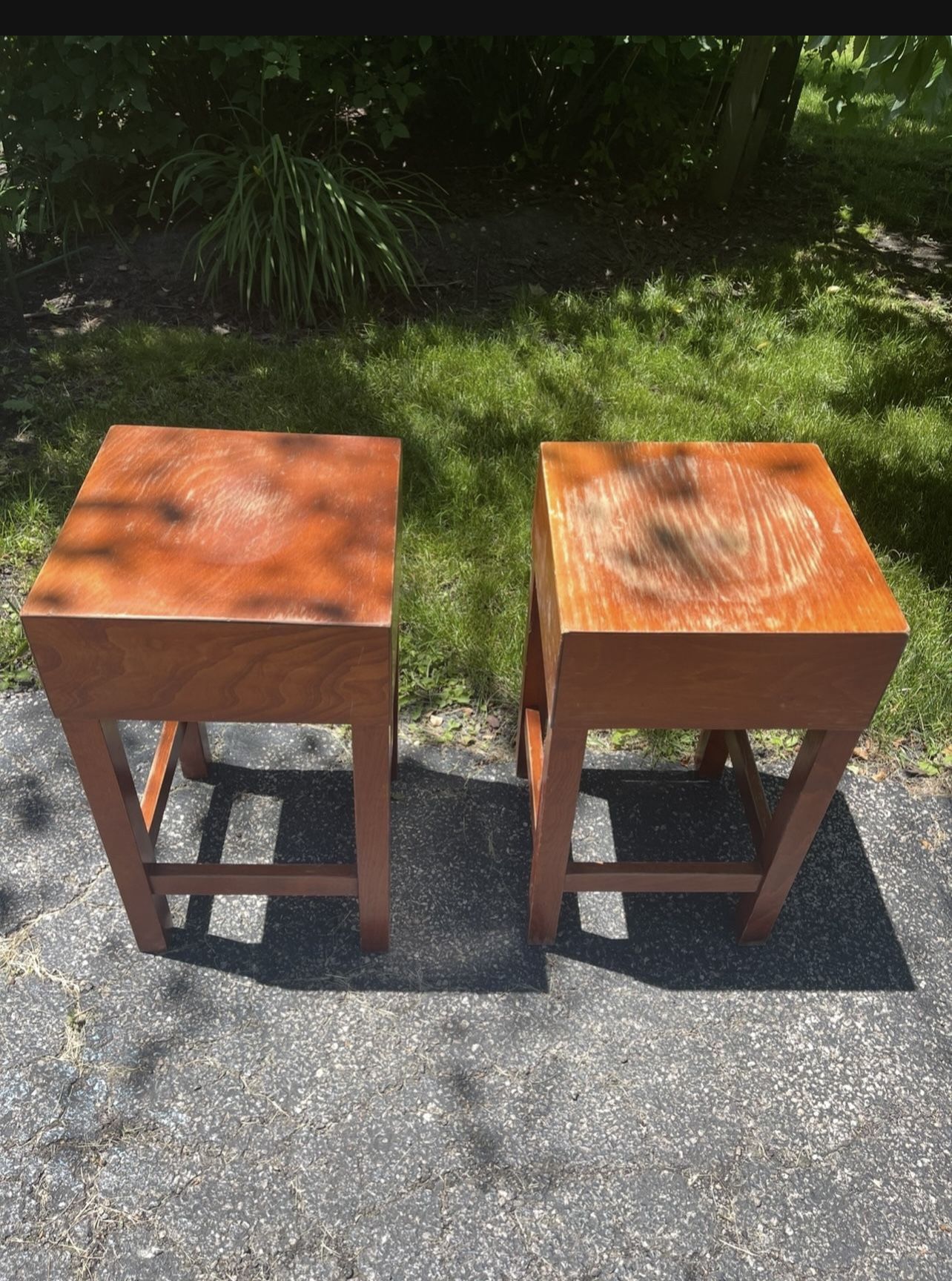 Pair Of Counter Height Stools