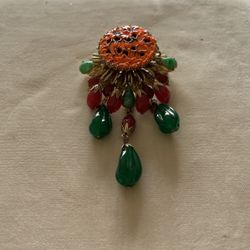 Vintage Brooch And Pendant 