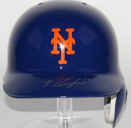 Michael Conforto Signed Mets Full-Size Batting Helmet (LOJO COA)