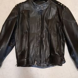 Leather Biker Jacket 