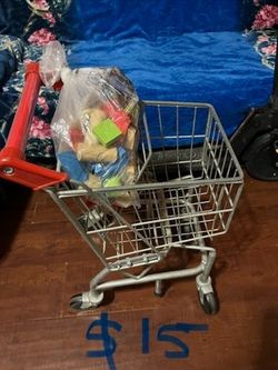 Kids Toy Shopping Cart