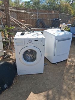 LG washer and dyer