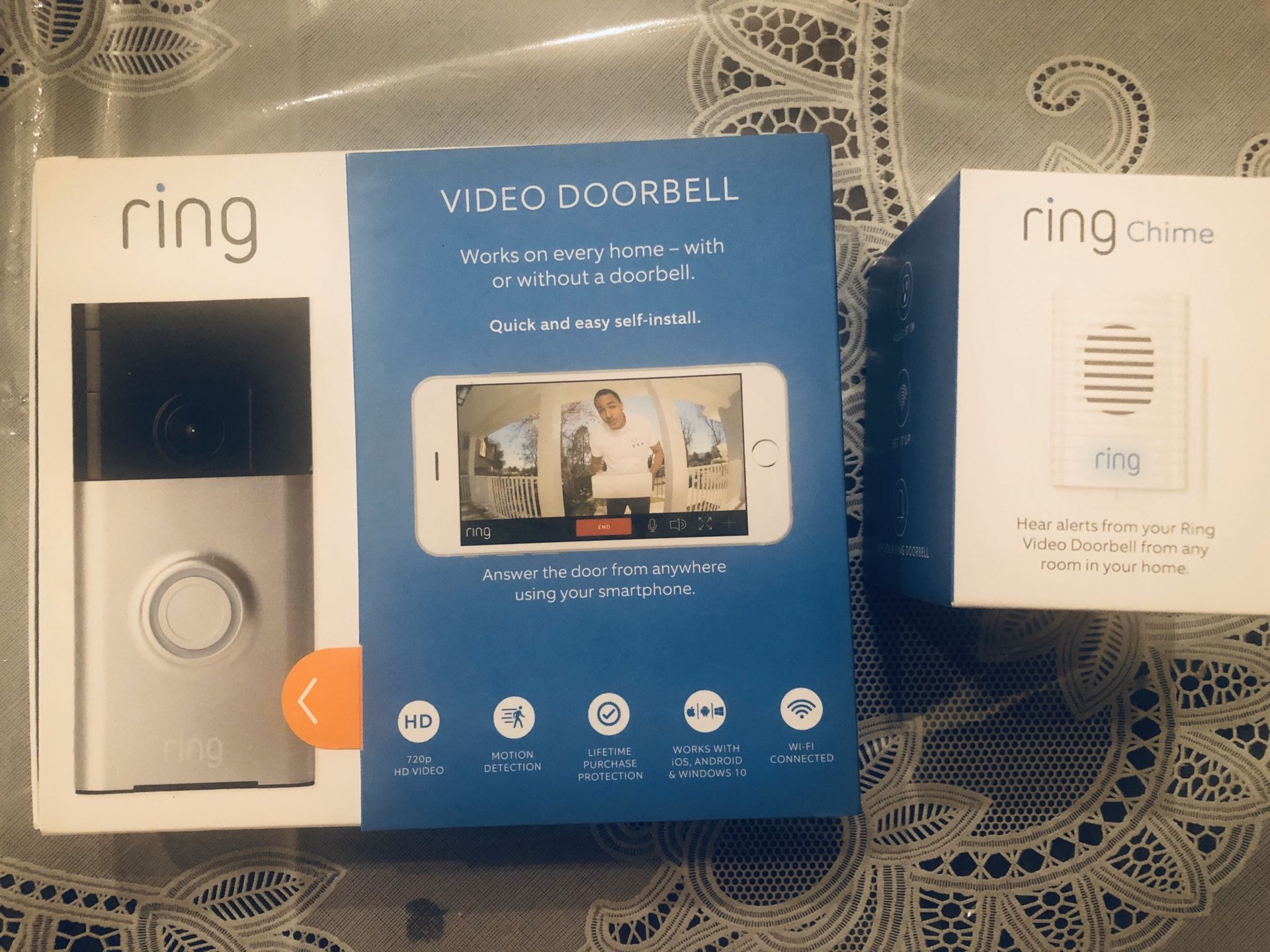 Ring doorbell & Ring Chime