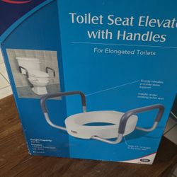  Carex Toilet Seat Elevator With Handles Brand new 
