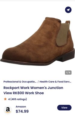 Women’s work shoe- steel toe shoe  Rockport works size 7.5