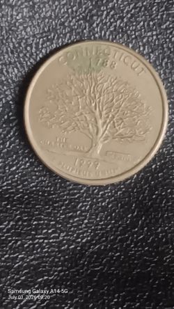 Rare 1999 quarter connecticut error