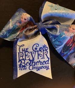 Frozen hair bow