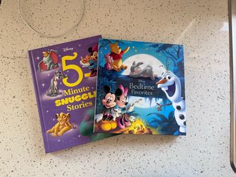 2 Disney Children's Hardcover Books Set of 2