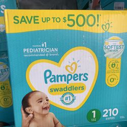 Pampers Size 1 (210ct)