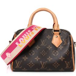  Louis Vuitton bag fuchsia Speedy Bandouliere 20 