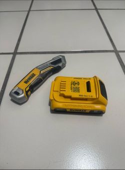 Dewalt Battery and Tool