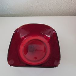 Vtg. Viking Art Glass "Epic" Line Candy Bowl