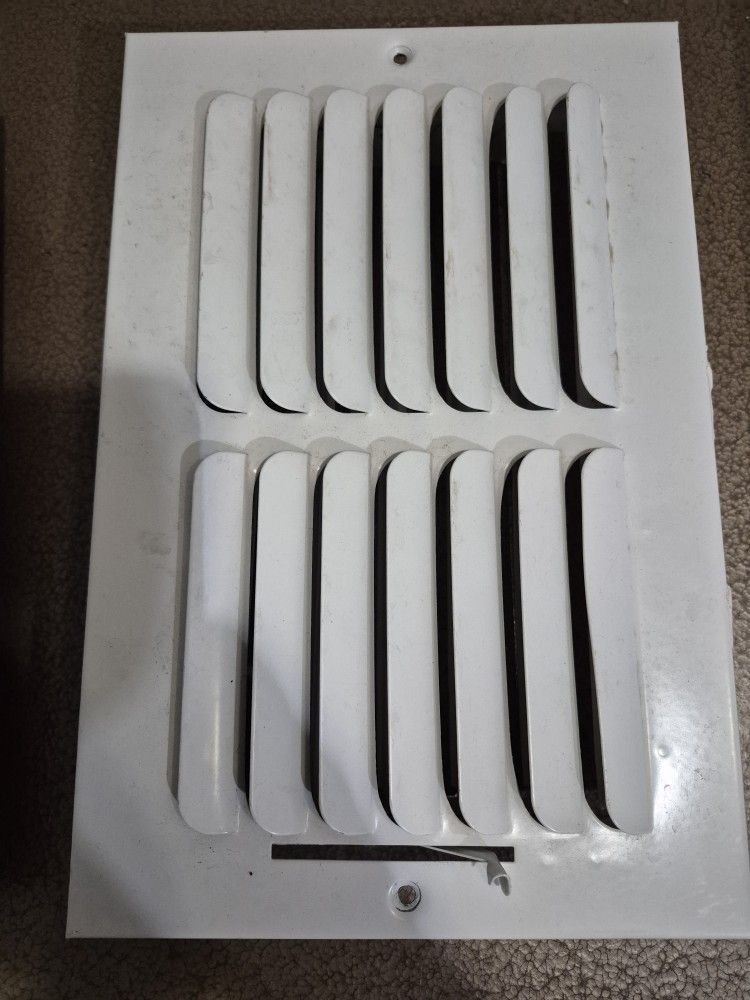 White Vent Covers