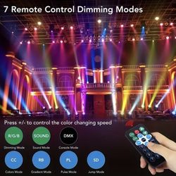2Pack 36 LED RGB Stage Lighting PAR Light DMX Beam Party DJ Disco Lights 🚀⚡ FREE SHIPPING