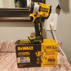 Impact Dewalt 3/8 new firm price only tool