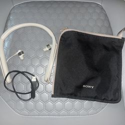 Sony WI-1000X Premium Neckband Cancelling Bluetooth Headphones Gray