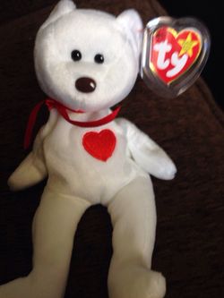 Fourth to fifth generation Valentino Beanie baby