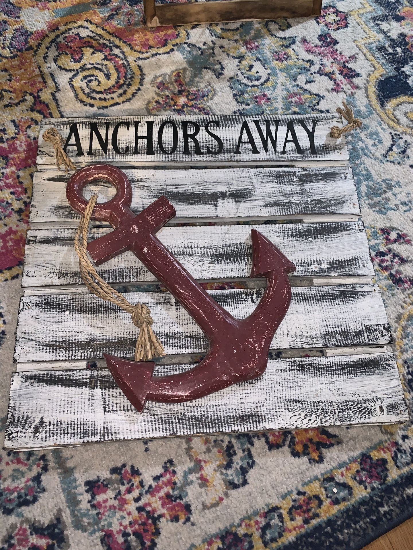 New Anchor Beach House Sign