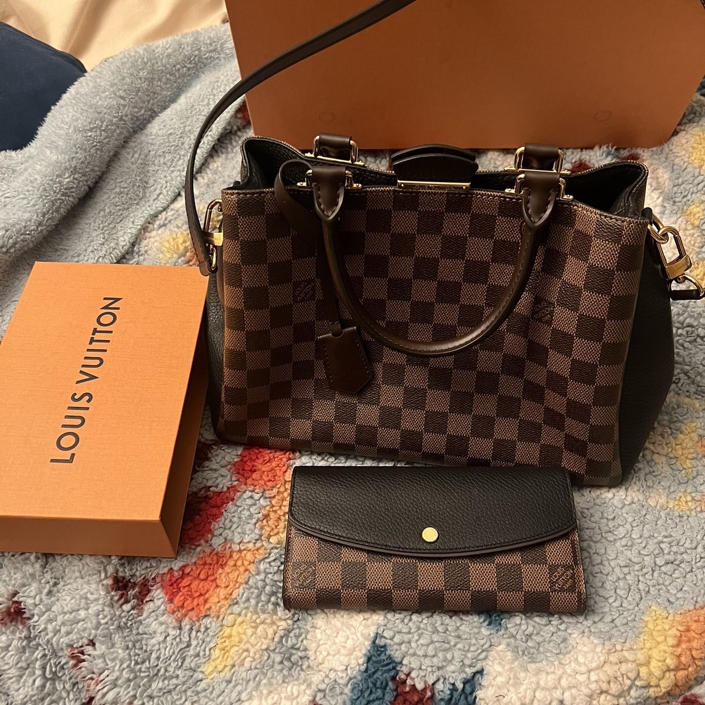 Louis Vuitton Brittany Purse and Normandy Wallet 