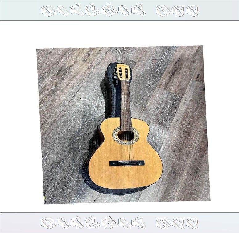 local enough Acoustic Guitar Amazing Sound and Classic Design