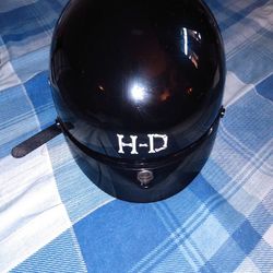 Harley Davidson Retro Motorcycle Helmet 