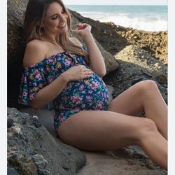 Maternity Aloha One Piece