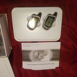 Two Way Motorcycle Alarm System 